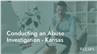 Conducting an Abuse Investigation - Kansas