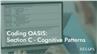 Coding OASIS: Section C - Cognitive Patterns